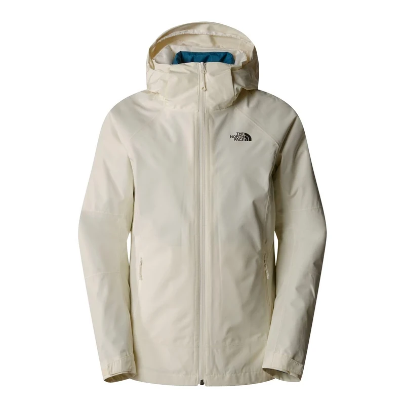 The North Face Women's Inlux Triclimate Jacket, White Dune Dark Heather, M