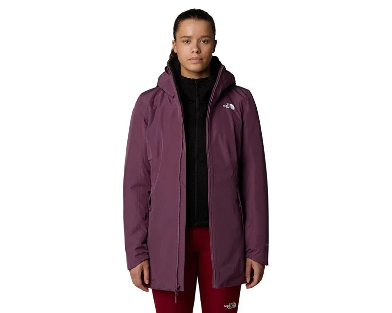 The North Face Women's Hikesteller Insulated Parka, Midnight Mauve, XS