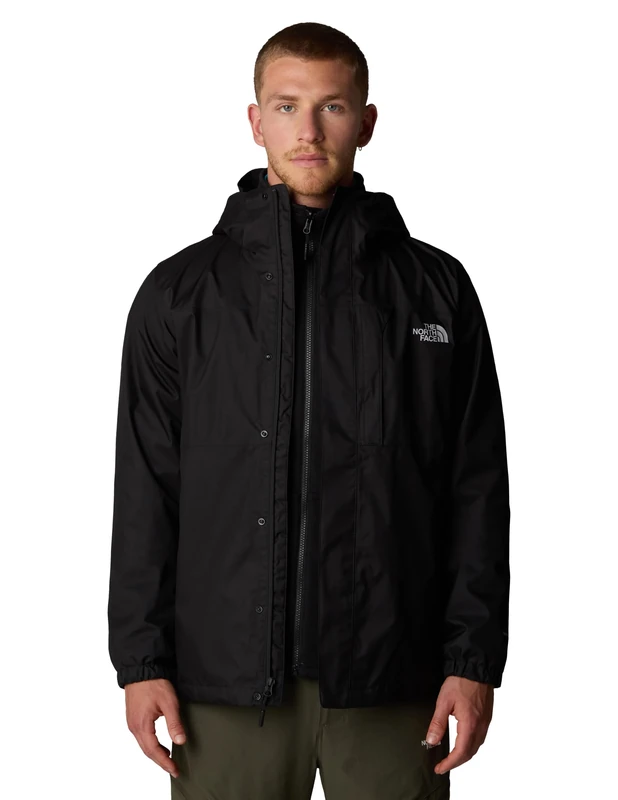 The North Face - Men's Quest Zip-In Compatible Jacket - Waterproof, Breathable - TNF Black-NPF - XXL