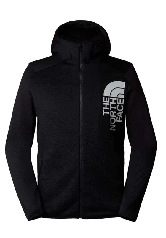 The North Face Men's Merak Fleece Jacket, Tnf Black/Tnf White/Npf, L