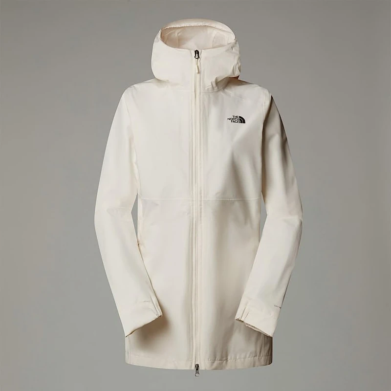 The North Face Women's Hikesteller Shell Parka, White Dune, XS