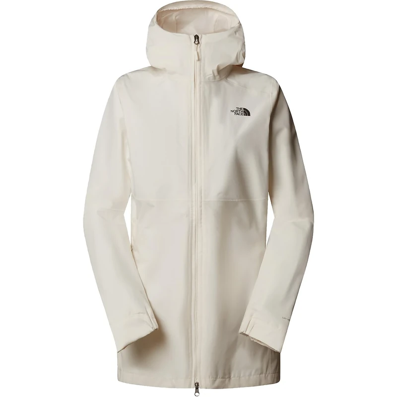 The North Face Women's Hikesteller Shell Parka, White Dune, L