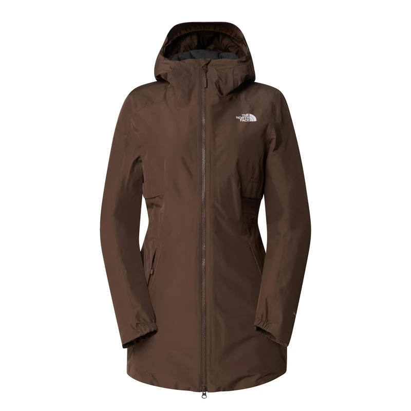 The North Face Women's Hikesteller Insulated Parka, Smokey Brown, S