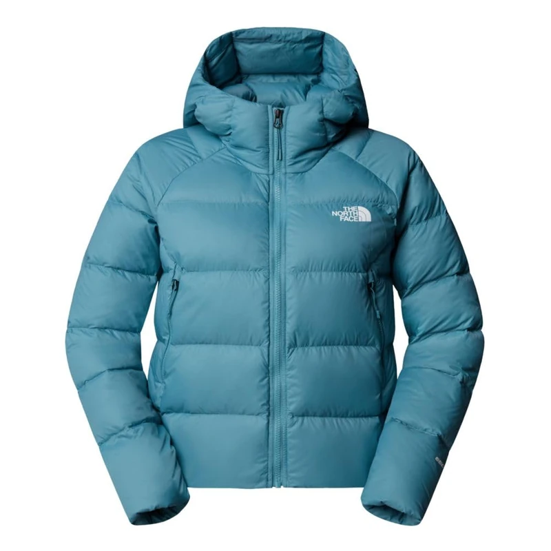 The North Face Women's Hyalite Down Hoodie Jacket, Algae Blue, M