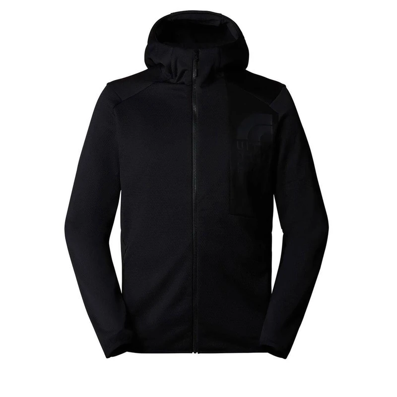 The North Face Men's Merak Fleece Jacket, Tnf Black/Tnf Black/Npf, XXL