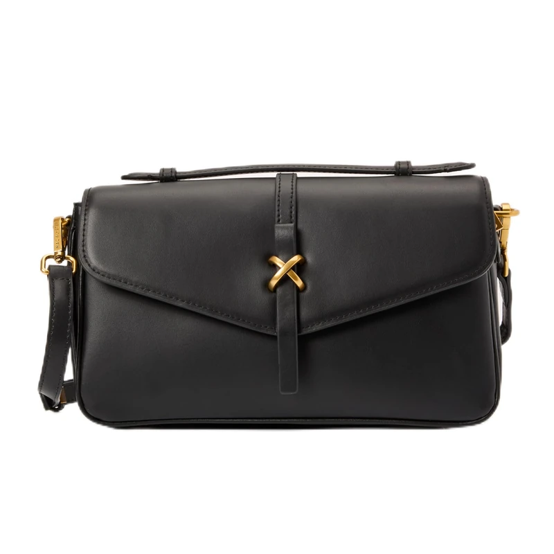 MAC ALYSTER Women Porte Main + Bandouliere Handbag, Black, Standard