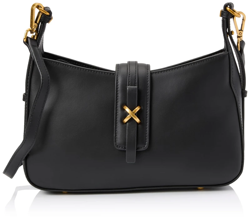 MAC ALYSTER Women Baguette Handbag - Black, Standard