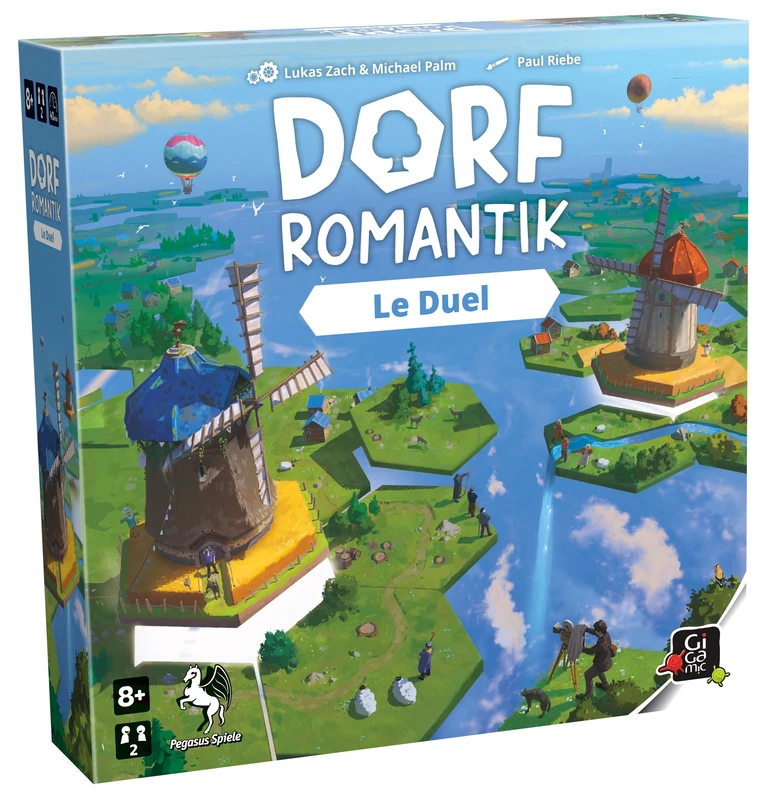 GIGAMIC - DORFROMANTIK Le Duel - Competitive version 2 Players - From 8 years old!