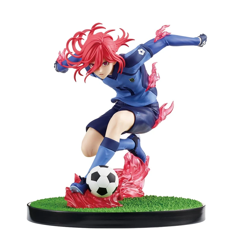 Hyoma Chigiri Figure With Blue Lock Ball 14Cm