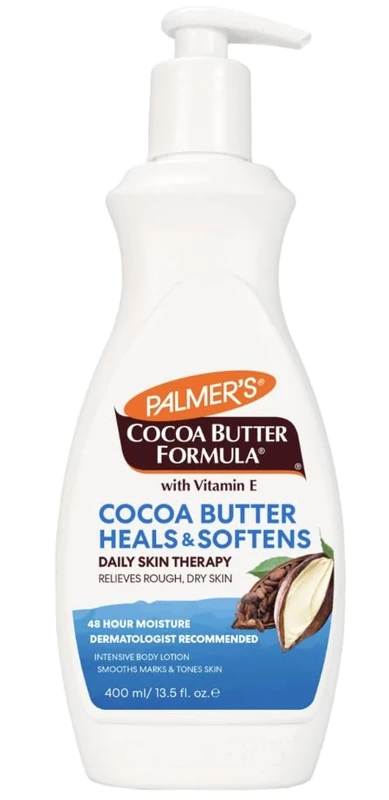 Premium Cocoa Butter Formula Body Lotion for Ultimate Moisturiser 400ML (PACK OF 2, 400G)
