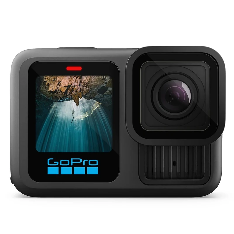 GoPro HERO13 Black - Waterproof Action Camera with 5.3K60 Video, 27MP Photo + Compatability with HB-Series Lenses