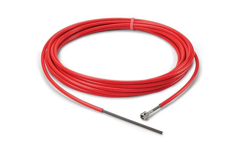 RIDGID 76183 FlexShaft Cable Assembly 9 m Parts and Accessories, Red