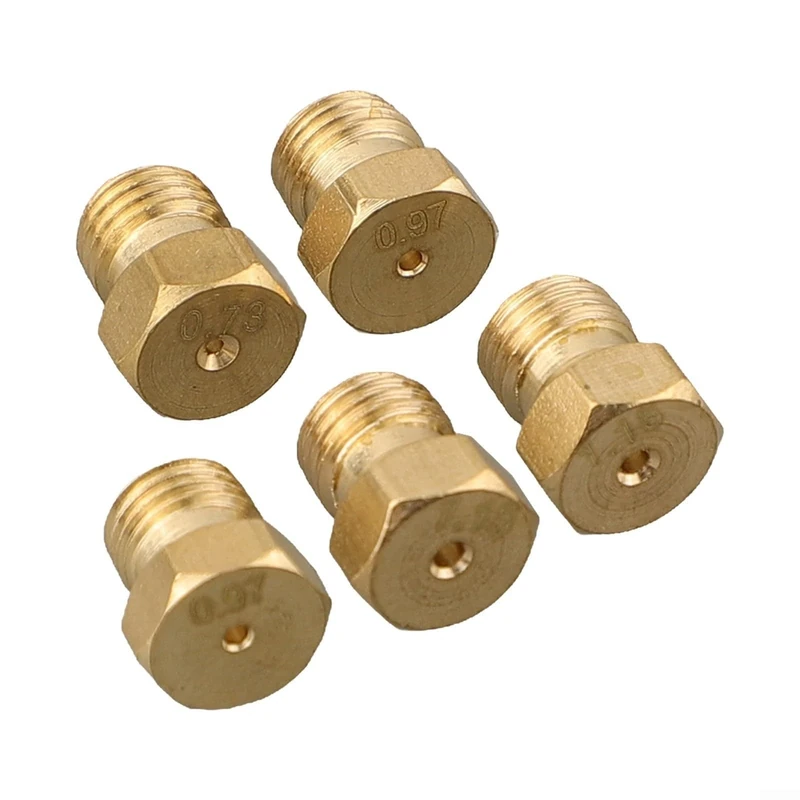 5PCS Burner Gas Hob Conversion Kit Jets Replacement Nozzles Propane Injectors Cooker Hobs Gas Cooking Stove Gas Jets - Image 1