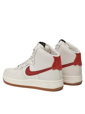 NIKE FB7960-001 Air Force 1 Sculpt Wild Women Noble Rosso UK 3.5