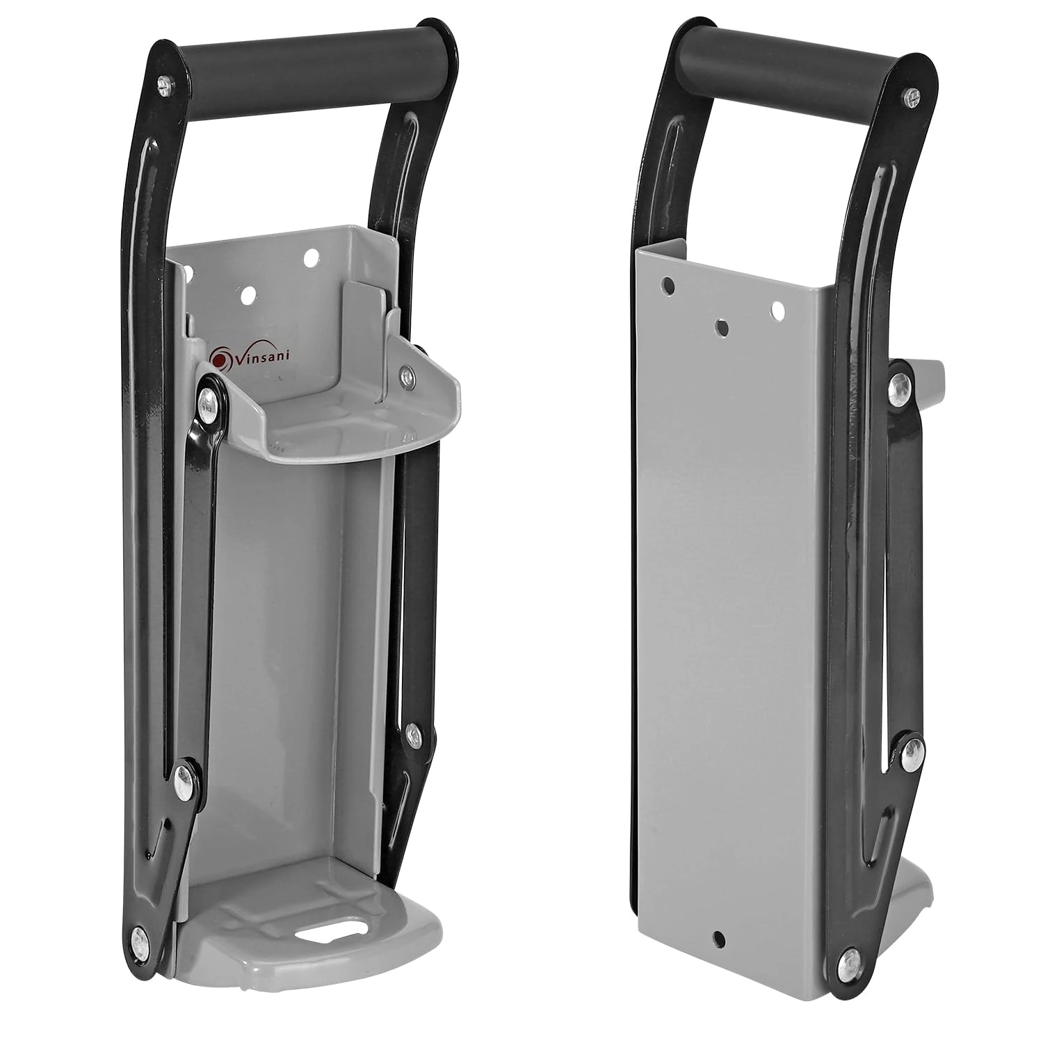 Vinsani Can Crusher with Bottle Opener 2 in 1 Heavy Duty Can Recycler PET Bottles 12oz 16oz up to 500ml Tin Can Soda Beer Cans Kitchen Recycling Tool for Home Kitchen