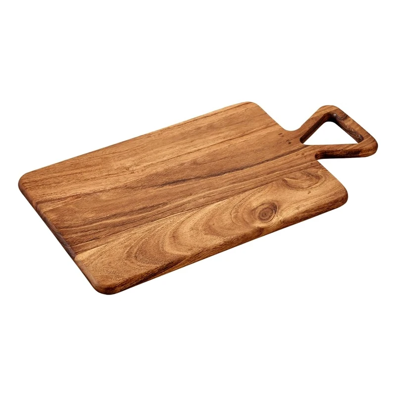 KESPER Chopping Board, Material: Acacia Wood, Dimensions: 42 x 23 x 1.5 cm, Colour: Brown, 29130