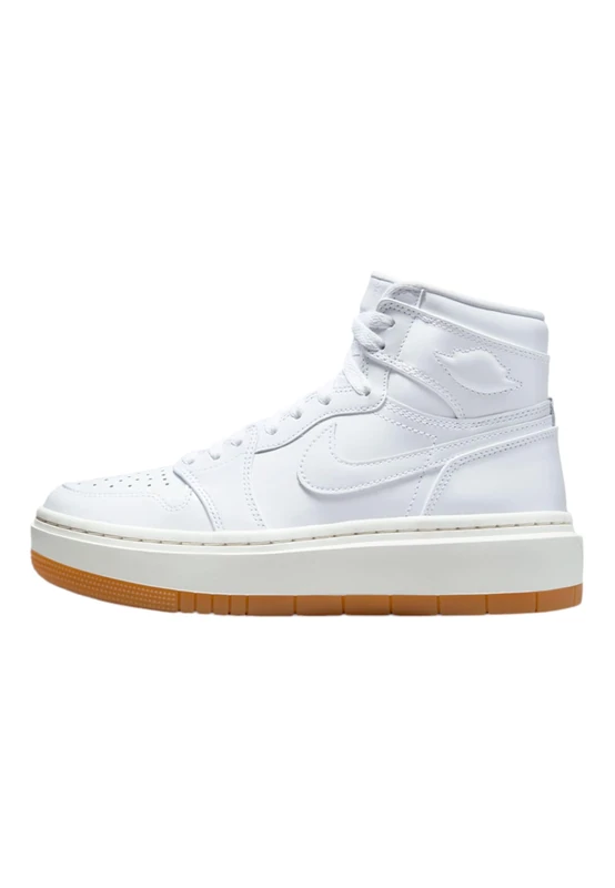 NIKE Women's W Air Jordan 1 Elevate High Se Sneaker, White, 4 UK