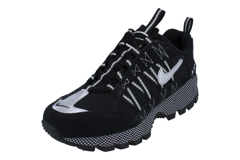 NIKE FB9982-001 W AIR HUMARA Men Black/Metallic Silver-Metallic SILV UK 6