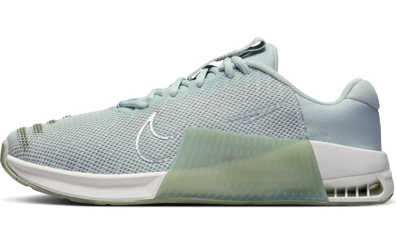 NIKE DZ2537-006 W Metcon 9 Women Light Silver/Metallic Silver UK 7
