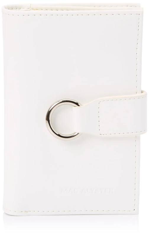 MAC ALYSTER Women's Wallet - 16 CC White One Size, White, Standard Size, Casual