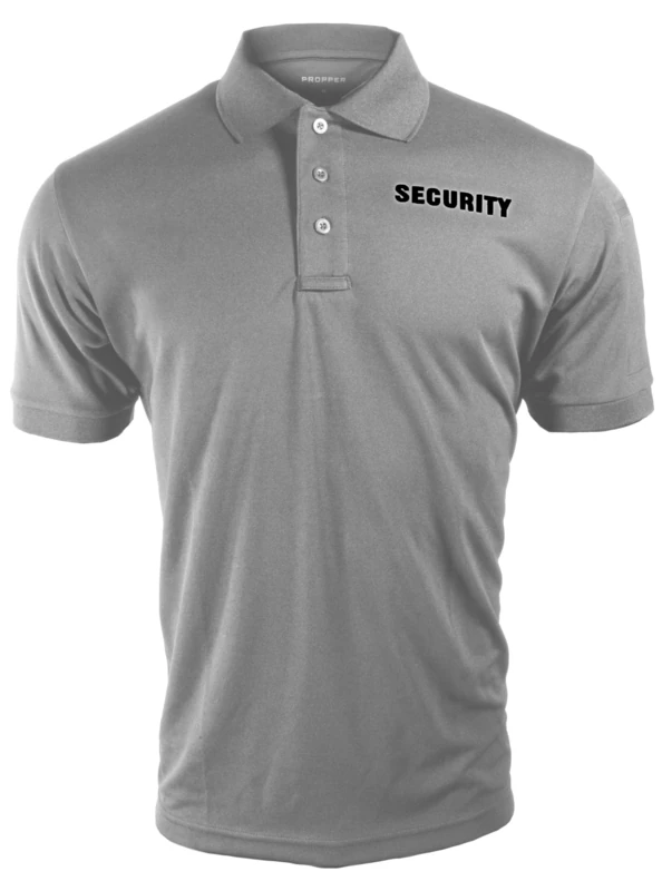 Propper Men's Standard Uniform Security Polo, Grey, 3X-Large