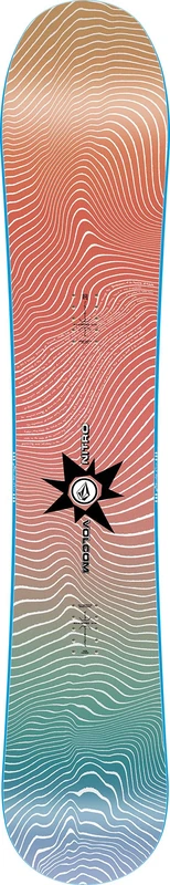 Nitro Snowboards Men's ALTERNATOR X Volcom BRD'25, All-Mountain Board, Directional, True Camber, All-Terrain, Mid-Wide to Wide, Depending on Length, Volcom Graphic