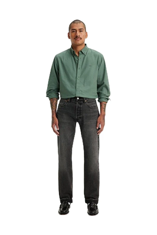 Levi's 501 Original Men's Jeans, Black (3518), 38W x 32L