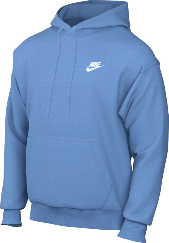 Nike Men's Club Po Bb Hooded Sweatshirt, University Blue/University Blu, M