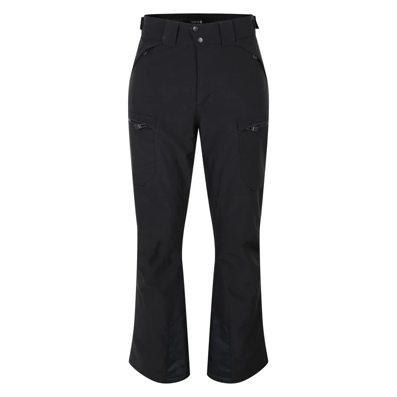 Dare2B Mens Waterproof Baseplate II Pants with ARED 30/30 fabric, perfect for Skiing Snowboarding & Wintersports Black