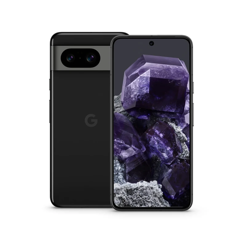 Google Pixel 8 – Unlocked Android smartphone with advanced Pixel Camera, 24-hour battery and powerful security – Obsidian, 256GB (Renewed)