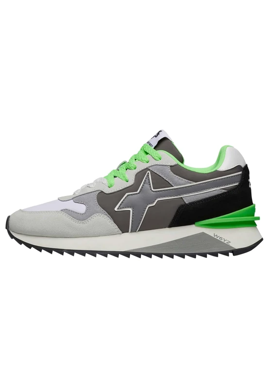 w6yz Men's Yak-m. Oxford Shoe, White, 42 EU