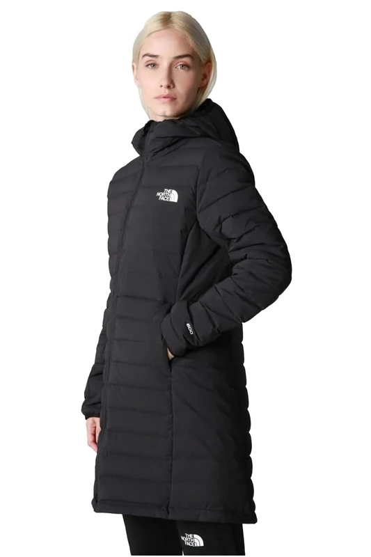 The North Face Women's Belleview Stretch Down Parka, Tnf Black/Npf, L