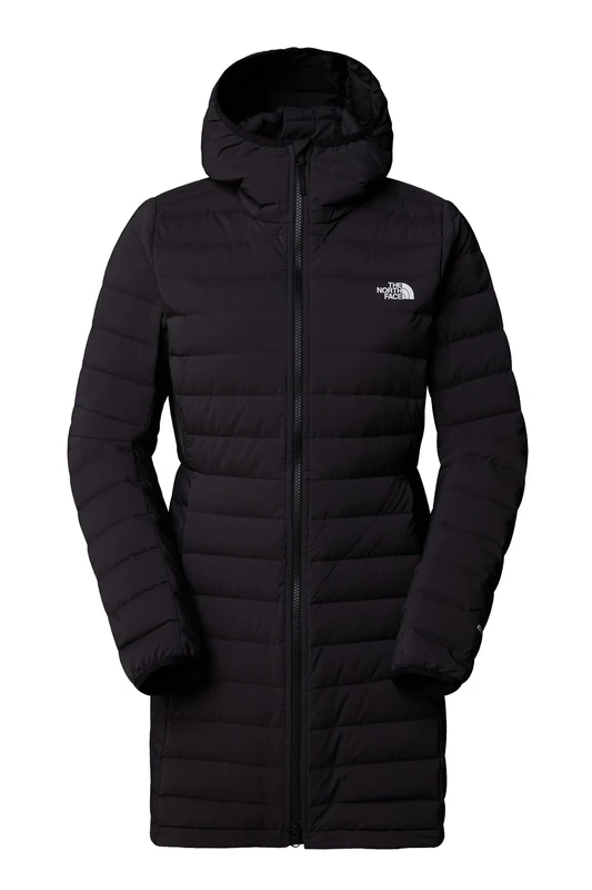 The North Face Women's Belleview Stretch Down Parka, Tnf Black/Npf, XL - Image 1