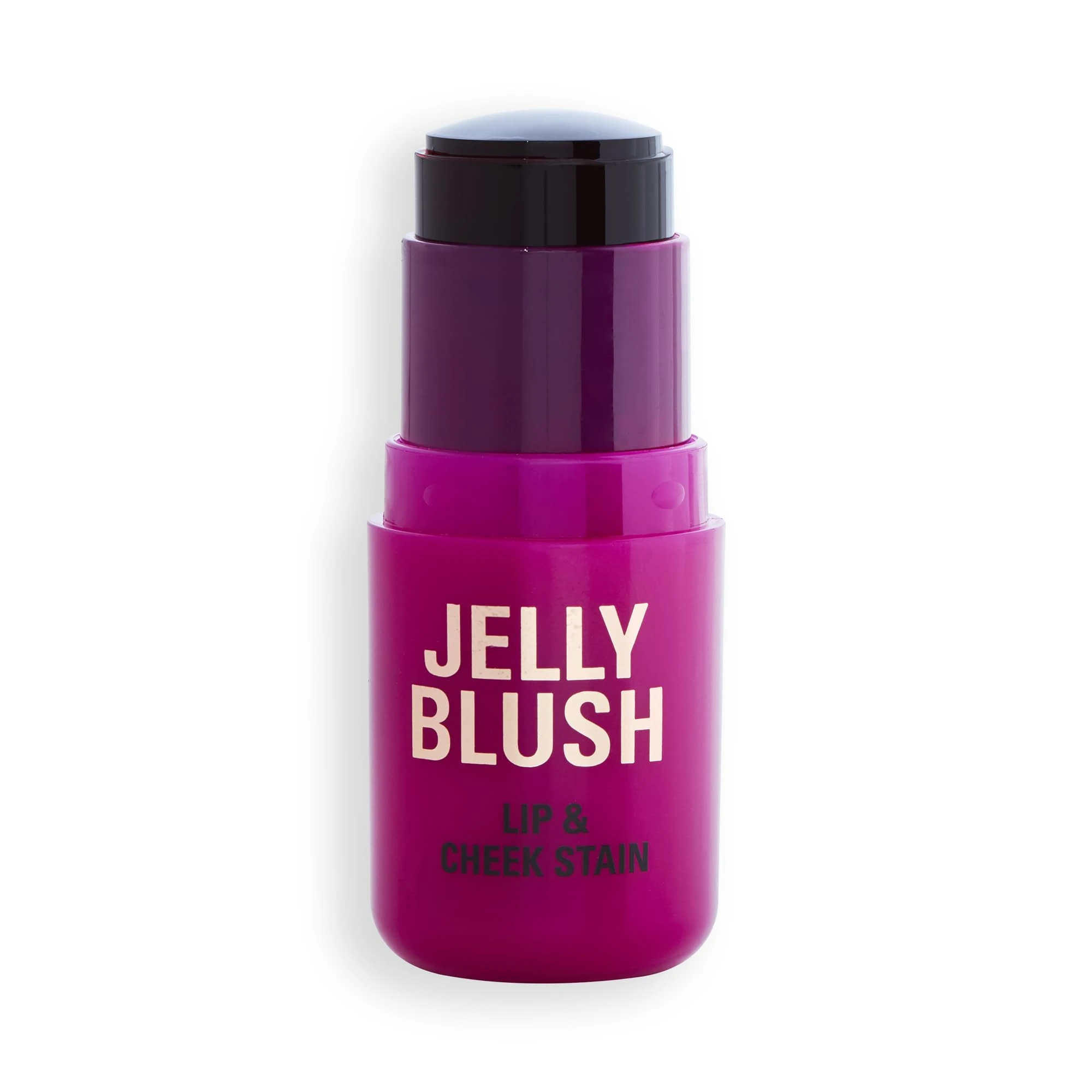Revolution Beauty Jelly Blush Stick Lip & Cheek Stain, Long-Lasting & Buildable with Hyaluronic Acid & Aloe, Vegan & Cruelty-Free, Cherry Red