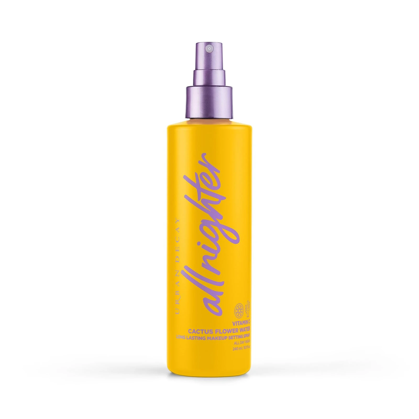 Urban Decay All Nighter Vitamin C Setting Spray, Jumbo Size, Long-Lasting 16 hr* Wear, Hydrates & Prevents Makeup Fading, 236ml
