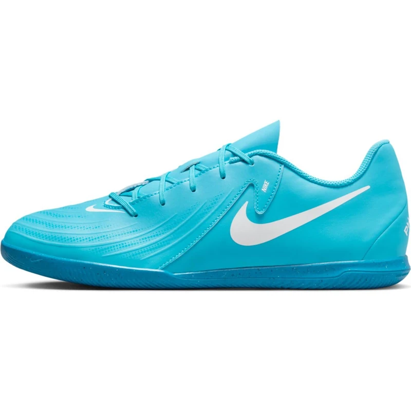 Nike Men's Phantom GX II Club IC Sneaker, Blue Fury White, 5 UK - Image 1
