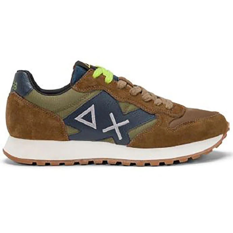 SUN68 Men's Con Lacci Sneaker, Fuchs, 9 UK