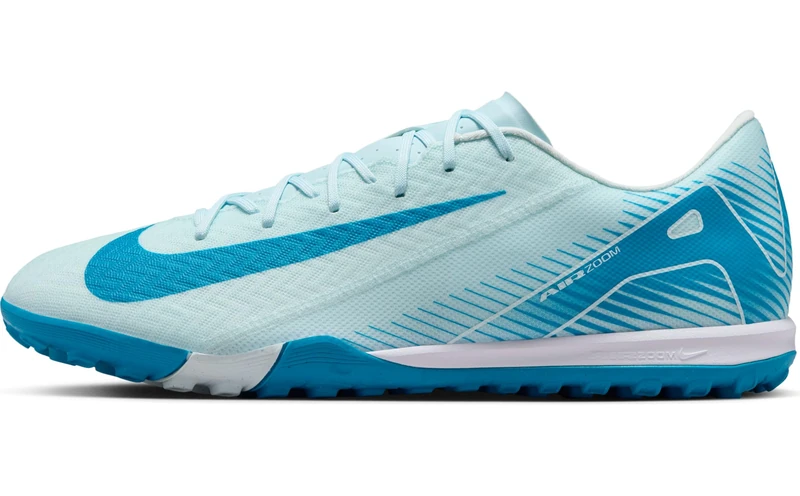 NIKE Men's Zoom Vapor 16 Academy Tf Sneaker, Glacier Blue Orbit, 11.5 UK