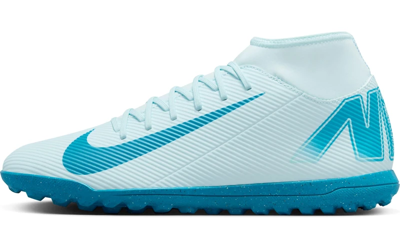 NIKE FQ8317-400 Superfly 10 Club TF Men Soar/Bianco UK 4.5