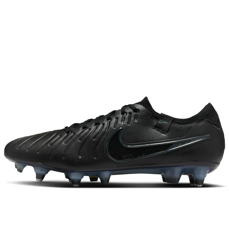 Nike Men's Legend 10 Elite Soft-Ground-PRO AC Football Shoe, Black/Black/Deep Jungle, 9