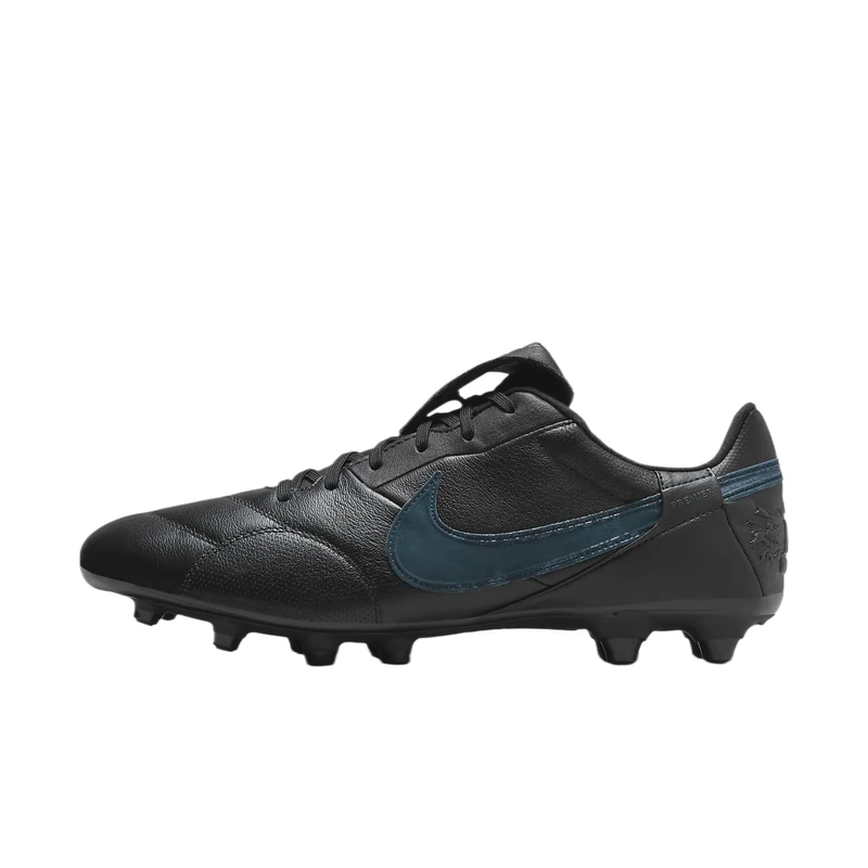 Nike HM0265-001 The Premier III FG Men Black/Green UK 5.5