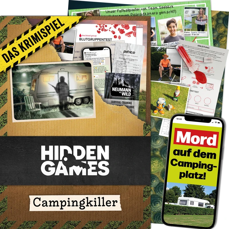 Hidden Games Crime Scene - Exciting and Realistic Detective Game - Escape