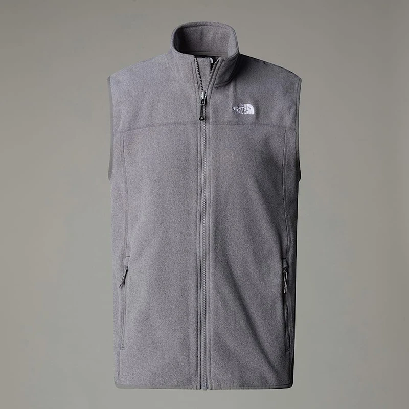 The North Face Men's 100 Glacier Vest, Tnf Medium Grey Heather, S