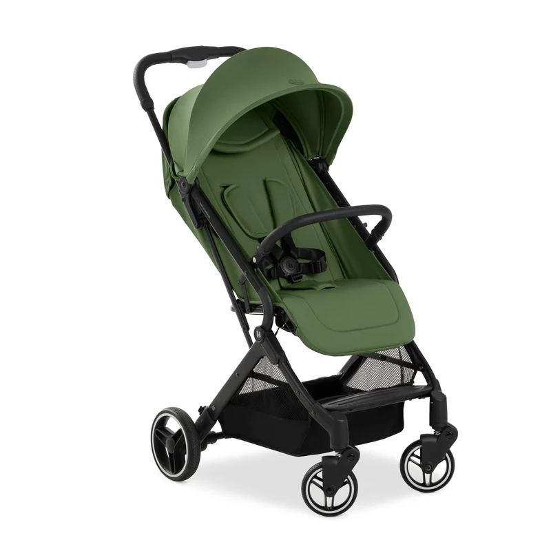 hauck Travel N Care Plus, Green - Lightweight Travel Pushchair with Raincover, Head Cushion Suspension, Compact & Foldable, UPF 50+, Fully Reclining from Birth up to 22 kg