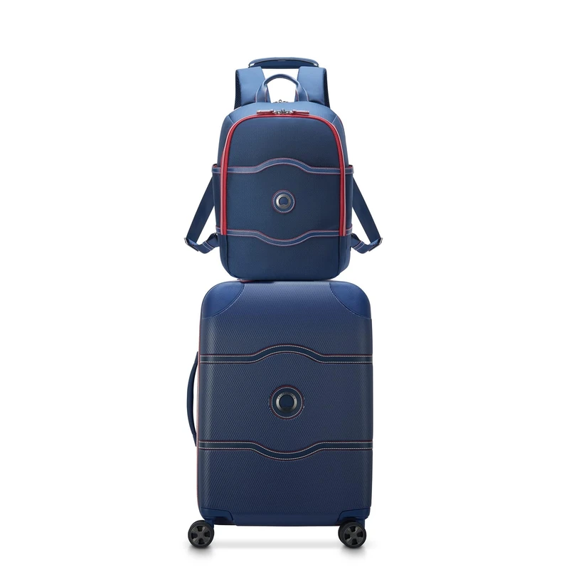 DELSEY Paris Chatelet 2.0 Hardside Spinner Suitcase, Pink, Checked-Large 28 Inch, Chatelet Air 2.0 Hardside Luggage with Swivel Wheels