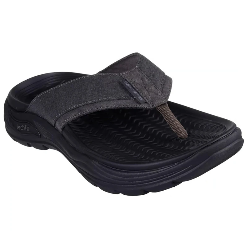 Skechers Men's Arch Fit Motley Sd-Rigel Sandals, bkcc, 10 UK