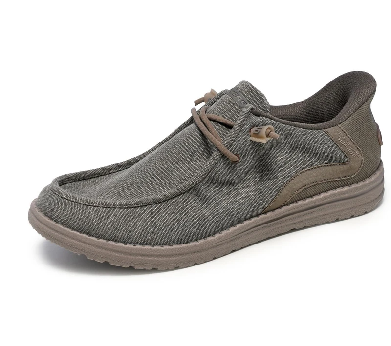 Skechers Men's Melson-Coronado Sneaker, Khaki, 11 UK
