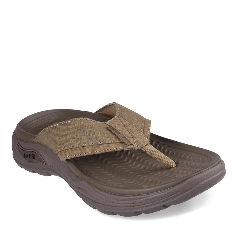 Skechers Men's Arch Fit Motley Sd-Rigel Sandal, TPE, 7.5 UK