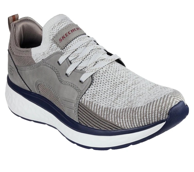 Skechers Men's Lancer Dalton Sneaker, Taupe Multi Knit/Synthetic, 11 UK - Image 1