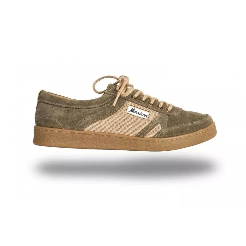 Morrison Unisex's Olive Sneaker, 4 UK